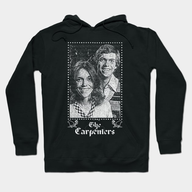 The Carpenters // Vintage Faded Aesthetic Design Hoodie by DankFutura